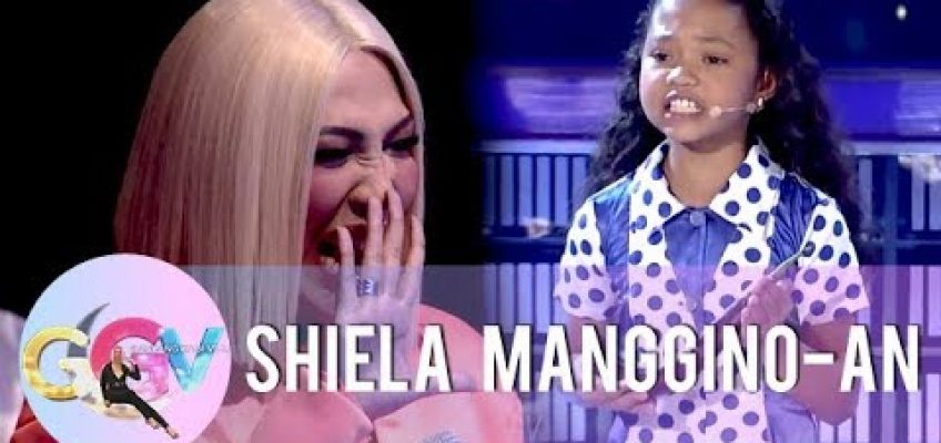 Shiela delivers her “hugot-filled” nutrition poem | GGV