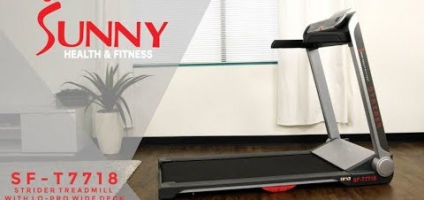 Sunny Health & Fitness SF-T7718 Low Pro Strider