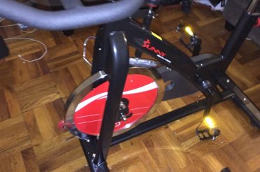 Sunny Health and Fitness Belt Driven Indoor Cycling Bike.