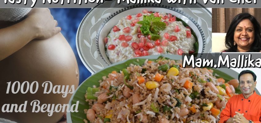 Tasty Nutrition with Mallika – Healthy Salad and Curd Rice with Quinoa – Healthy  Life All The Way