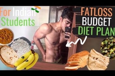 Weight Loss Full Day Of Eating : Indian Bodybuilding 🇮🇳 Fatloss Diet for College Students