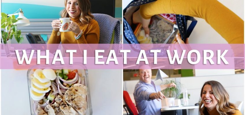 What I Eat In a Day at Work | EASY & Healthy Meals #2