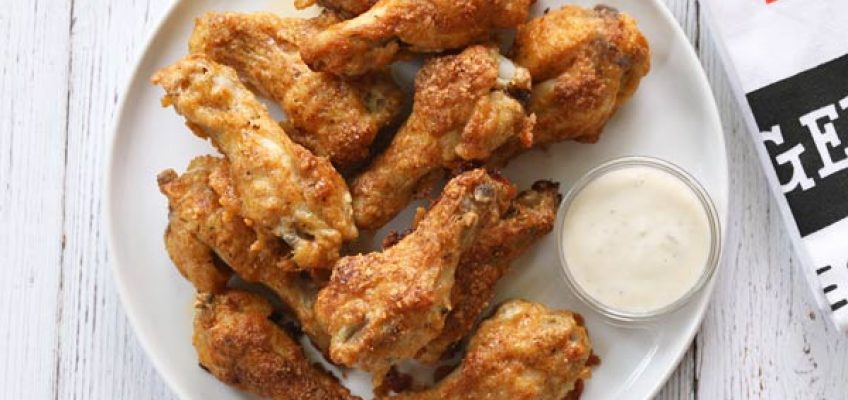 Parmesan Chicken Wings
