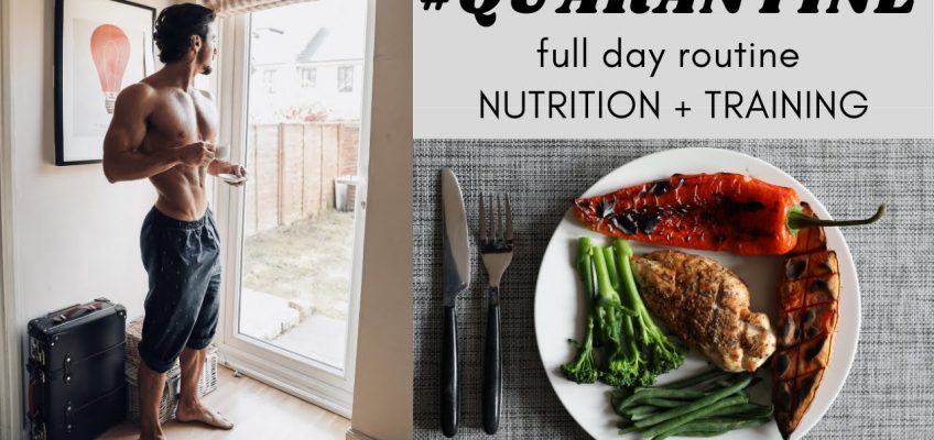 FULL DAY OF QUARANTINE VLOG | Nutrition | Training | Rowan Row