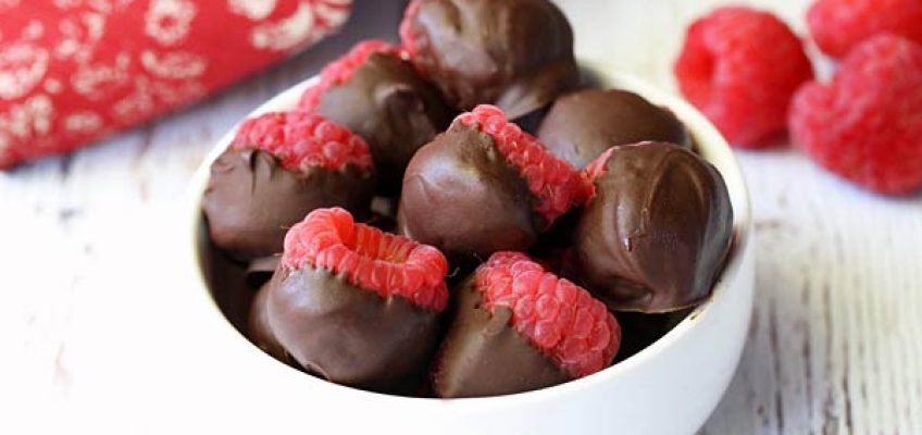 Chocolate Covered Raspberries
