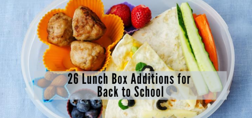 26 Back to School Lunch Ideas