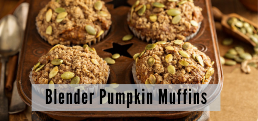 Blender Pumpkin Muffins | Health Stand Nutrition