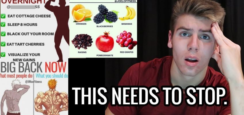 FITNESS INFOGRAPHIC FAILS – The Worst Lies Of Health and Fitness