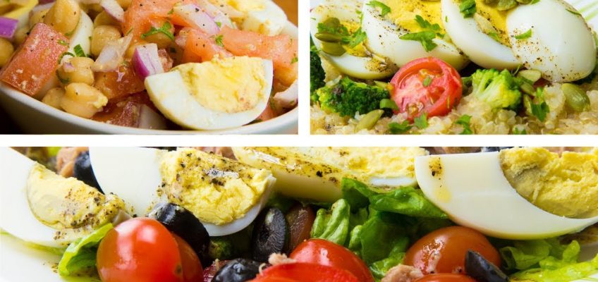 3 Boiled Egg Recipes For Weight Loss | Hard Boiled Egg Diet