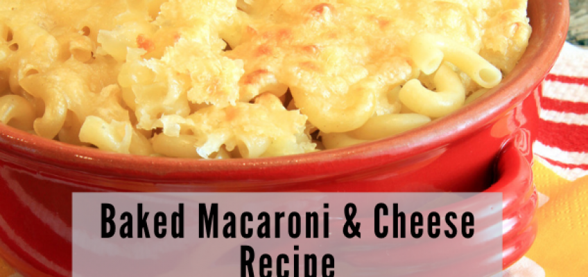 Baked Macaroni and Cheese Recipe Health Stand Nutrition