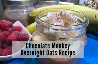 Chocolate Monkey Overnight Oats Recipe Health Stand Nutrition