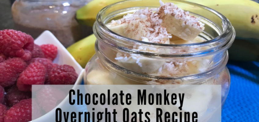 Chocolate Monkey Overnight Oats Recipe Health Stand Nutrition