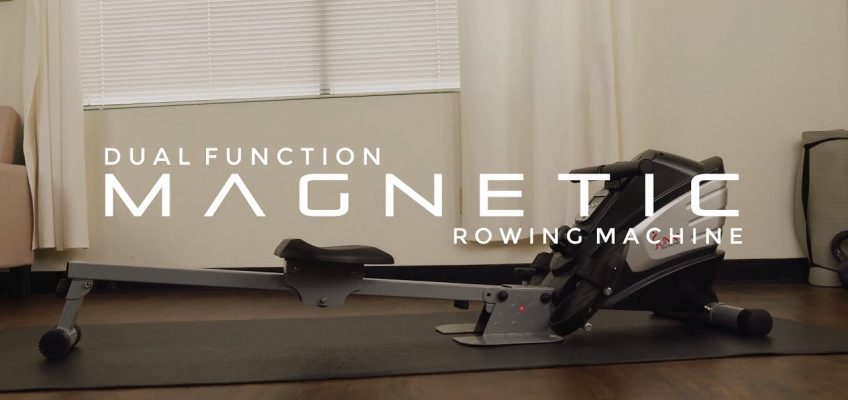 Sunny Health & Fitness SF-RW5622 Dual Function Magnetic Rowing Machine