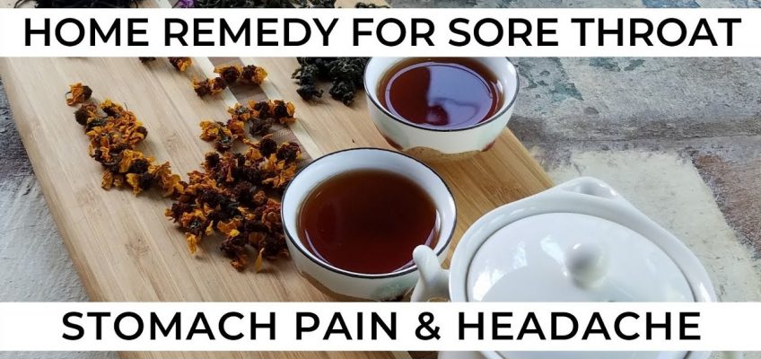 Episode 486 – Simple Home Remedy for Sore Throat, Stomach Pain & Headache