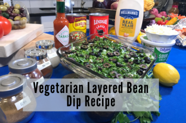 Vegetarian Layered Bean Dip Recipe