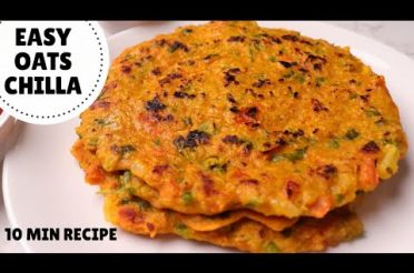 10-MINUTE OATS CHILLA Recipe for Weight Loss | Healthy Tuesdays – Episode 01