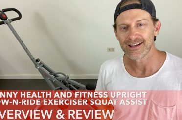Sunny Health and Fitness Upright Row n Ride Exerciser Squat Assist Overview & Review