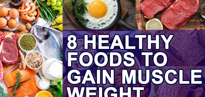 8 healthy foods to gain muscle Weight Muscle Weight Gain Diet Tips