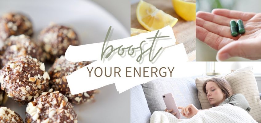 BOOST YOUR ENERGY | 8 nutrition & lifestyle hacks (+ energy ball recipe!)