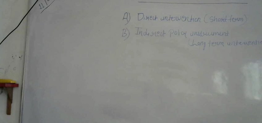 BSC & GNM 1ST YEAR – NUTRITION – NUTRITION POLICY INSTRUMENT