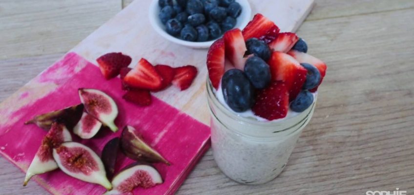Chia Seed Pudding | Healthy Clean Eating Recipe by Sophie Guidolin