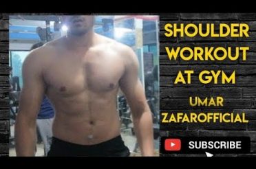 Complete SHOULDER WORKOUT ROUTINE For EXTREME PUMP || #Umar Health and Fitness