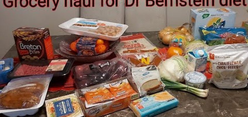 Dr Bernstein Diet| My Weight loss journey| Grocery Haul|