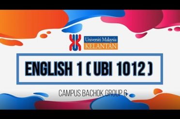ENGLISH 1 (UBI 1012) CAMPUS BACHOK GROUP 6 TITLE : HEALTH AND FITNESS