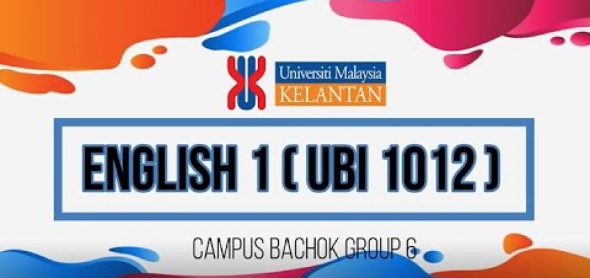 ENGLISH 1 (UBI 1012) CAMPUS BACHOK GROUP 6 TITLE : HEALTH AND FITNESS