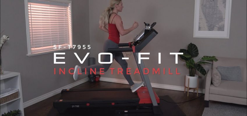 Evo-Fit Incline Treadmill SF-T7955 | Sunny Health & Fitness