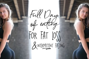 FULL DAY OF EATING FOR FAT LOSS (VEGETARIAN) + INTERMITTENT FASTING