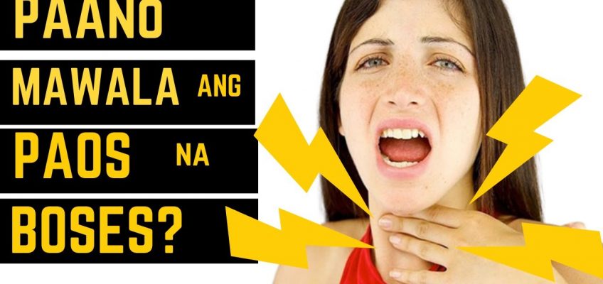 🤭 GAMOT sa PAOS na BOSES, Home REMEDIES | Paano MAWALA agad ang PAMAMAOS, Walang BOSES