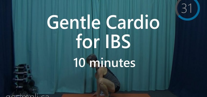Gentle Cardio Workout to Relieve Prevent IBS: At Home Workout to Help with Bloating and Discomfort