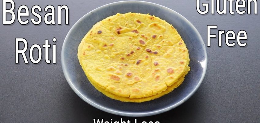 High Protein Besan Roti For Weight Loss – Thyroid/PCOS Diet Recipes To Lose Weight | Skinny Recipes