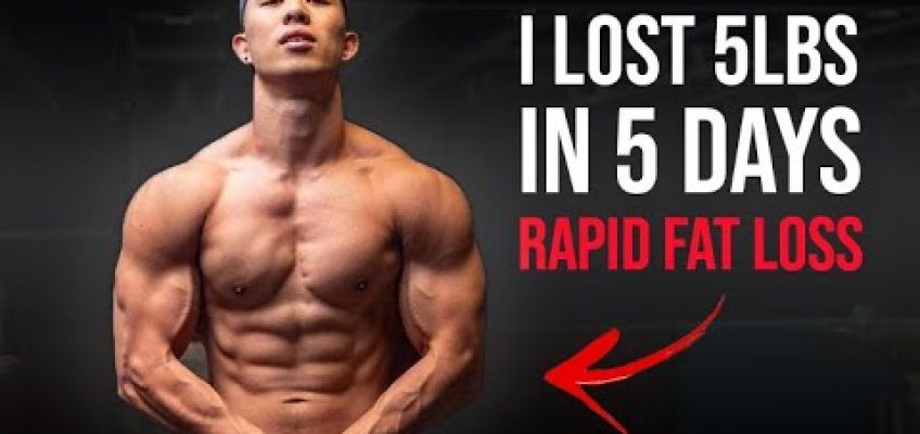 How I Lost 5lbs in 5 Days | Extreme Fat Loss Diet (Weight Loss Transformation)