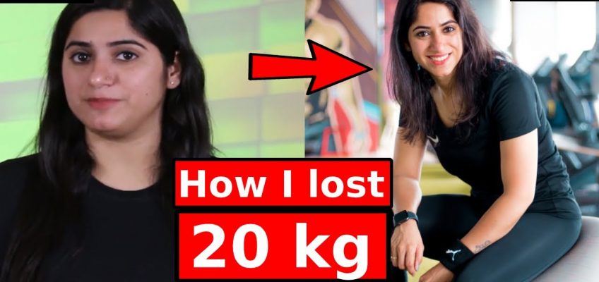 How I lost 20 kgs in 3 months ? Weight Loss transformation in Hindi by GunjanShouts