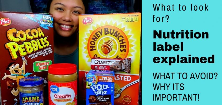 How to read a nutrition label | Health and Fitness | Tips | Habits