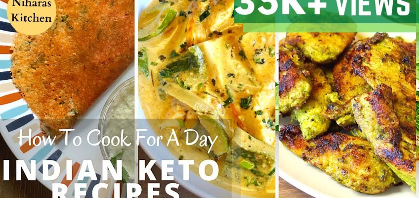 Keto Diet For Weight Loss: Full Day Indian Keto Recipes Meal | Low Carb Recipes | Keto Meal Prep