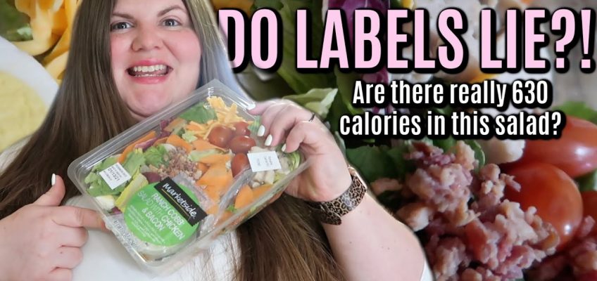 LABELS LIE. Deconstructing my salad for Nutritional Profile | DITL of my WEIGHT LOSS JOURNEY