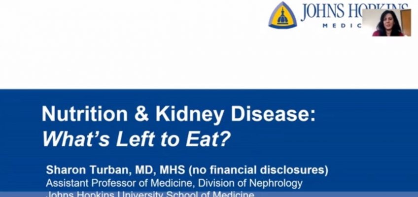 Nutrition and Kidney Disease
