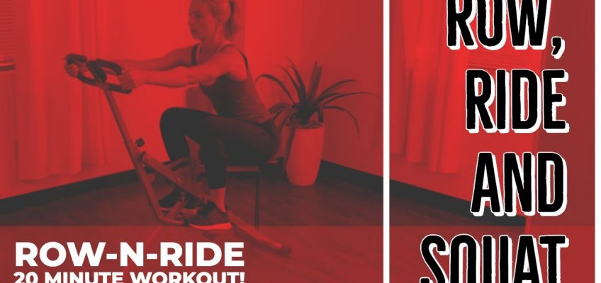Row, Ride, and Squat – 20 Minute Full Body Workout for No.077 Squat Assist