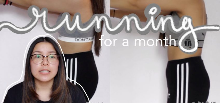 Running Everyday for a Month Transformation | Weight loss + meals