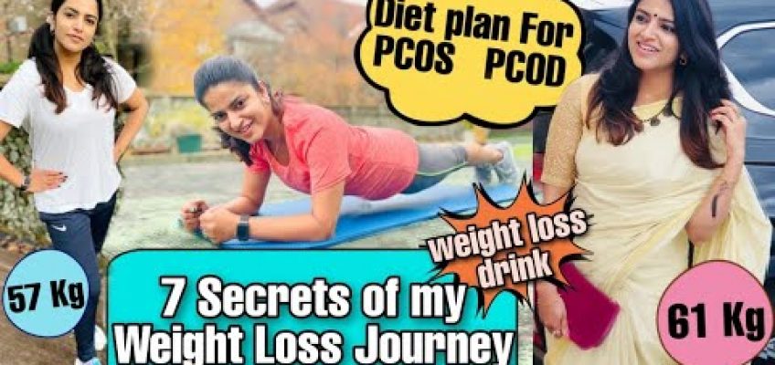 Secrets Of My Weight Loss Journey|Diet Plan For PCOS/PCOD | Lintu Rony | Fitreat Couple