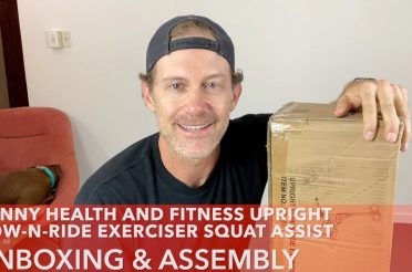 Sunny Health and Fitness Upright Row n Ride Exerciser Squat Assist Unboxing and Assembly