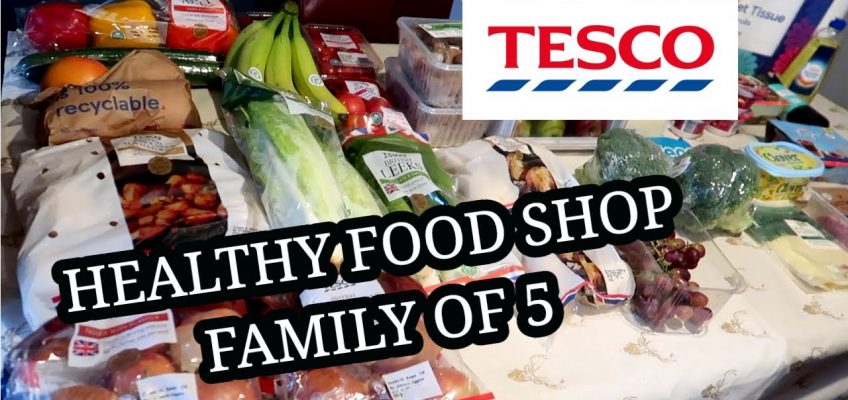 TESCO GROCERY HAUL & HEALTHY MEAL PLAN 💙