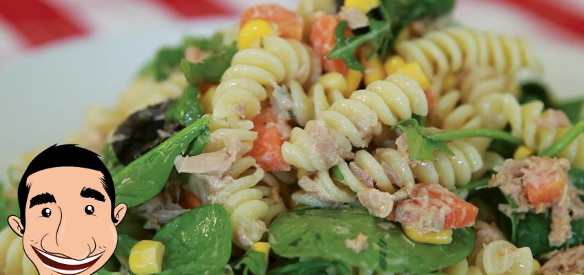 Tuna Pasta Salad Recipe | Clean Eating Tuna Salad with Pasta