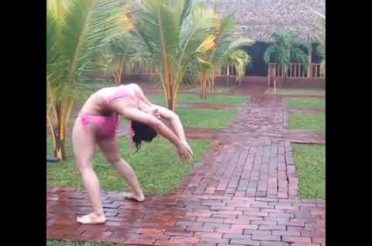 Very Hot Yoga For Your Health and Fitness | Nude | Naked Yoga |Out Side Nude Naked Yoga