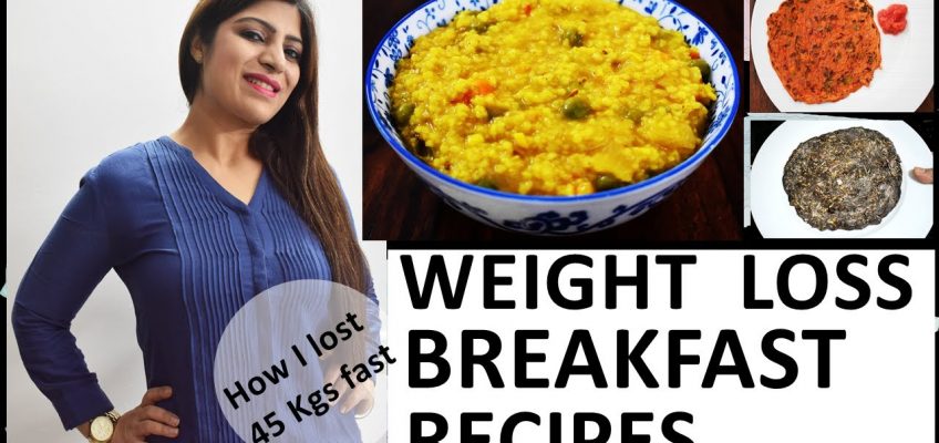 Weight Loss Breakfast Recipes(In Hindi)-Thyroid/PCOS Diet |Barley Daliya| Besan Chilla| Kuttu Chilla