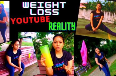 Weight Loss Journey || Youtube Life Vs Real Life || Reality || Diet || Meghnaz StudioBox ||