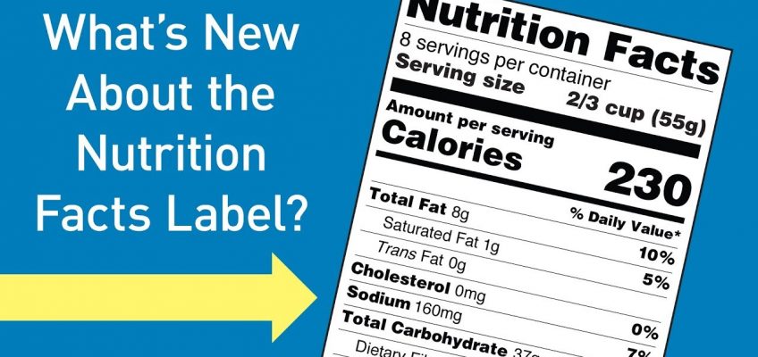 What’s New About the Nutrition Facts Label?